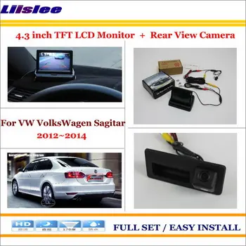 

Liislee For VolksWagen VW Sagitar 2012 2013 2014 - Car Rear Camera + 4.3" TFT LCD Screen Monitor = 2 in 1 Back Up Parking System