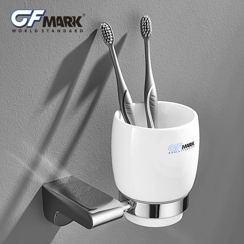 GFmark держатели для чашек и стаканов хромированные аксессуары ванной комнаты