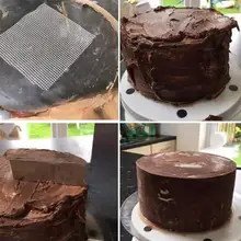 Практичный регулируемый по высоте скребок из нержавеющей стали масло помадка торт сплющитель обработка поверхности выпечки инструмент дропшиппинг