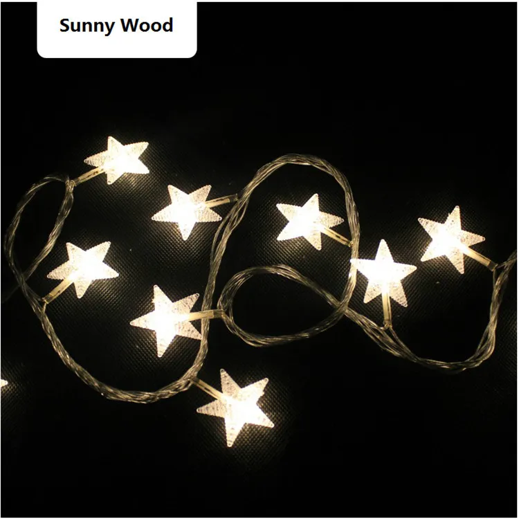 220V 33FT 10M LED holiday lights with 100led ,twinkling stars Christmas