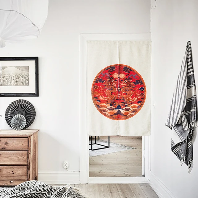 Nice Curtains New Clical Chinese Dragon Feng Shui Door Curtain Nice Curtains New Clical Chinese Dragon Feng Shui Door Curtain Bedroom Kitchen Bathroom