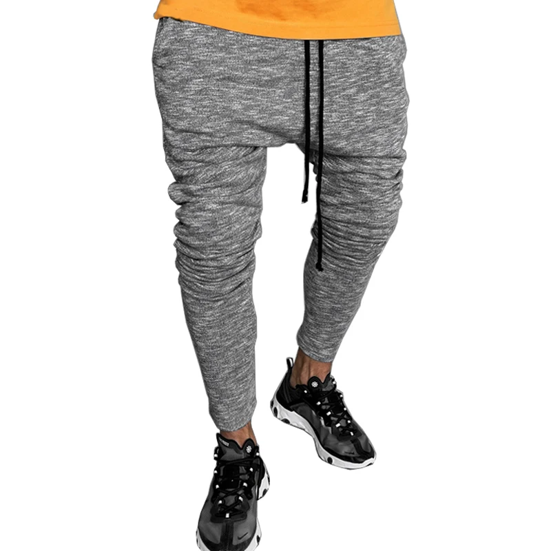 Harlan pants spring men's hip hop running pants 2019 new men's pants men's jogging pants men's solid color Casual sweatpants Harlan pants spring men's hip hop running pants 2019 new men's pants men's jogging pants men's solid color Casual sweatpants
