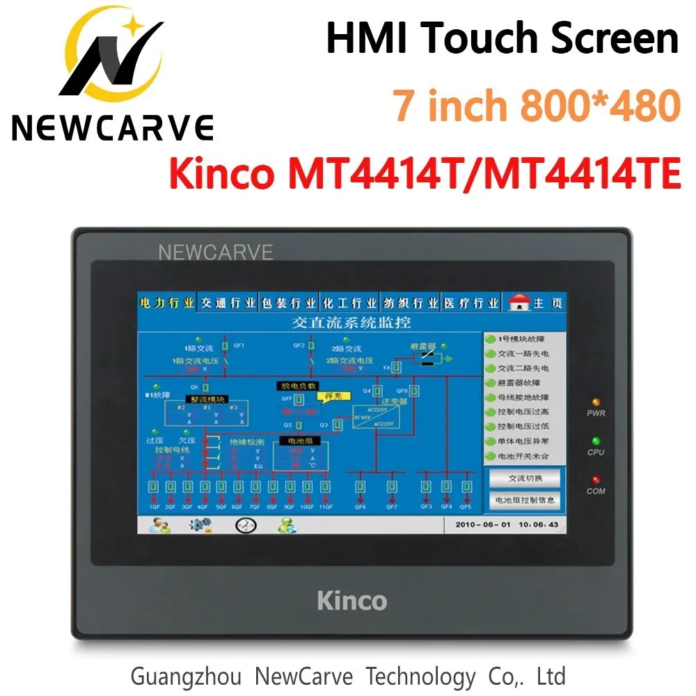 

Kinco MT4414T MT4414TE HMI Touch Screen 7 Inch 800*480 Ethernet 1 USB Host New Human Machine Interface Newcarve