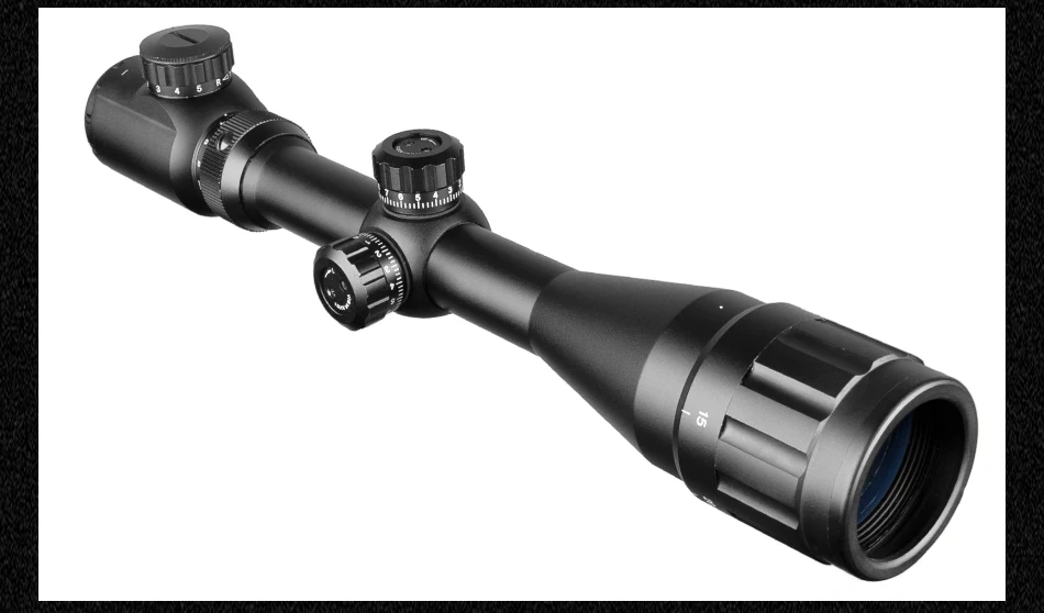 Scope para Atirador Armas de ar Diana Escopo Tático Óptica Cruz Vista Verde Vermelho Iluminado Riflescope Caça Rifle Comprimido 4-14x44 15 Lunetas Riflescopes