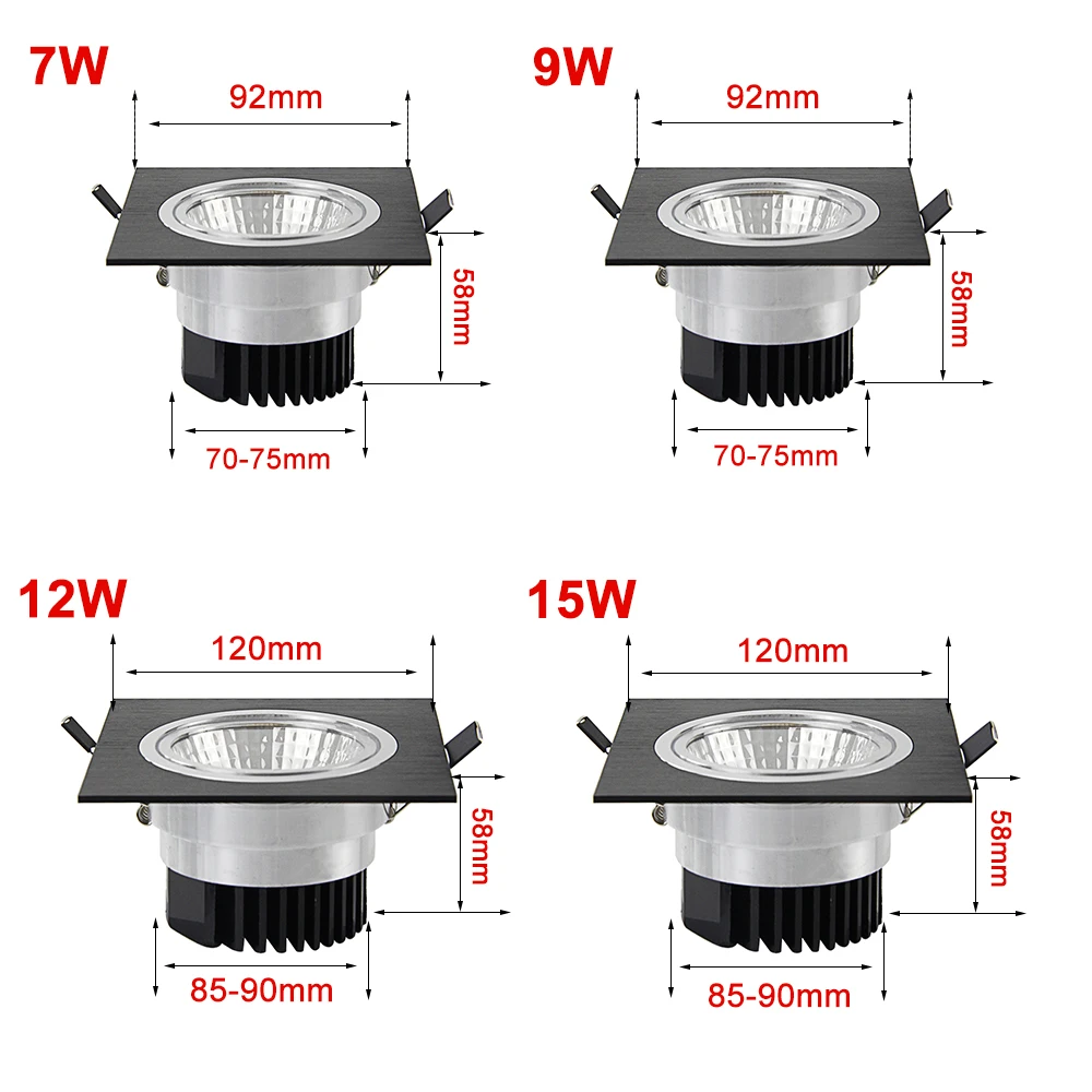 Downlights cob Usage : Industrial