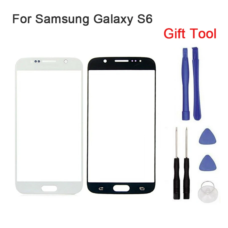 

New Touch screen For Samsung Galaxy S6 G9200 G920F 5.1" touch Screen Digitizer Front Glass Touch Panel Replacement+tool