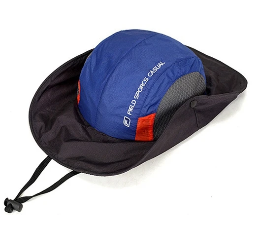 

Summer fishing cap climbing hat, Quick-drying bucket hats cotton headgear outdoor sports sunshade adult fisherman's hat.
