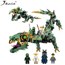 

592pcs Movie Series Flying NinjagoINGly dragon Building Blocks Toy Children Model Compatible With LegoINGly NinjagoINGly