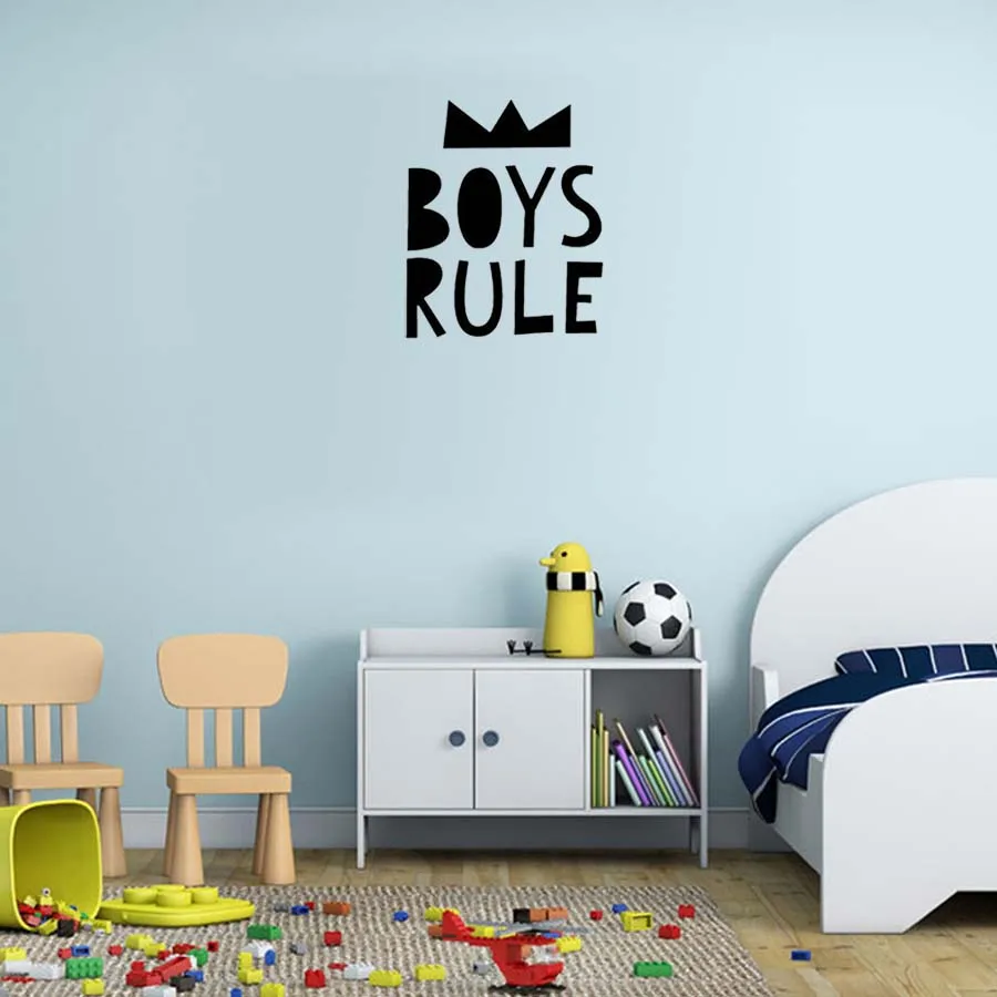 Children Alphabet Wall Stickers Modern Wall Decals And Different Lovely Quotes Combine For Children Nursery Room Home Decoration
