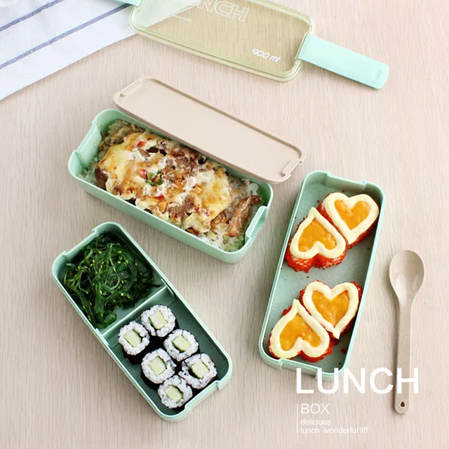 3 layers lunch box dinnerware wheat straw microwave oven bento boxes 3 layers lunch box dinnerware wheat straw microwave oven bento boxes kids picnic camping food container