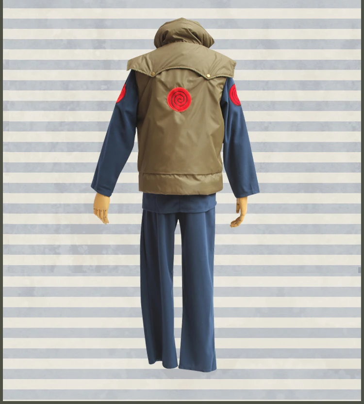 Anime Naruto Hatake Kakashi Cosplay Costume Full set Christmas costumes Free Shipping With EMS/DHL Anime Naruto Hatake Kakashi Cosplay Costume Full set Christmas costumes Free Shipping With EMS/DHL