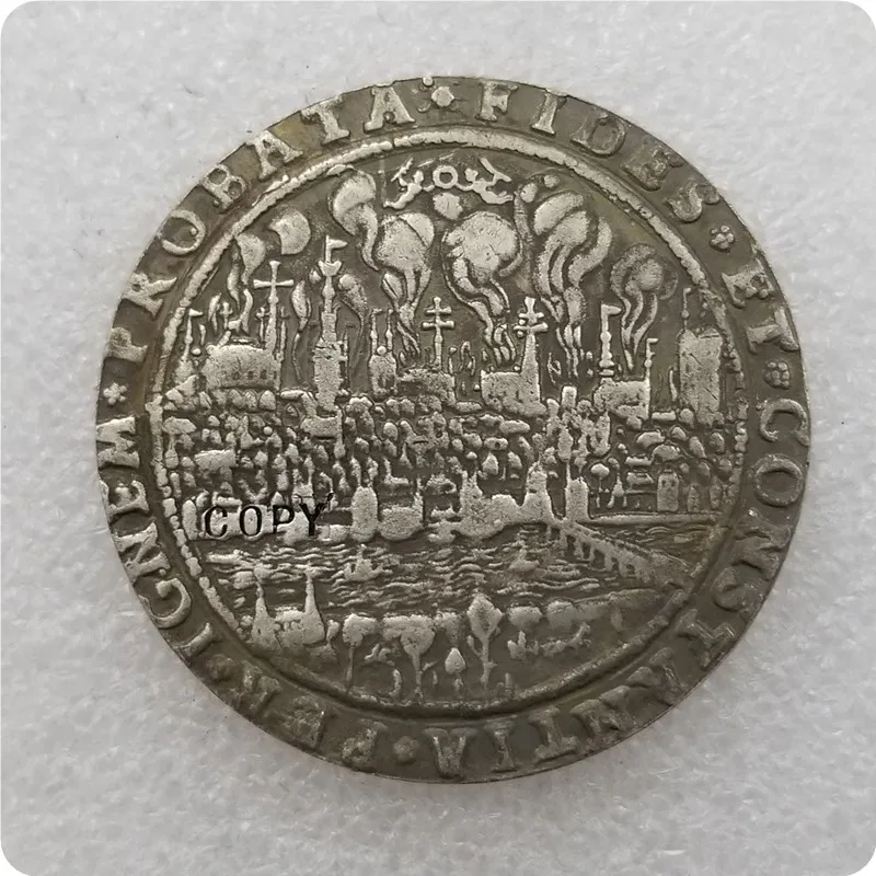 1629 медаль с европейскими монетами Rex Thaler шведская Васа Дука копия памятных монет