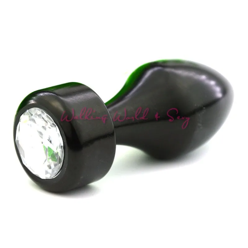 Unisex 7.8x2.8CM Stainless Steel Anal Plug Metal Anal Sex Toys Jewelry Butt Plug Anus Insert Stopper Sex Products For Women Men (8)