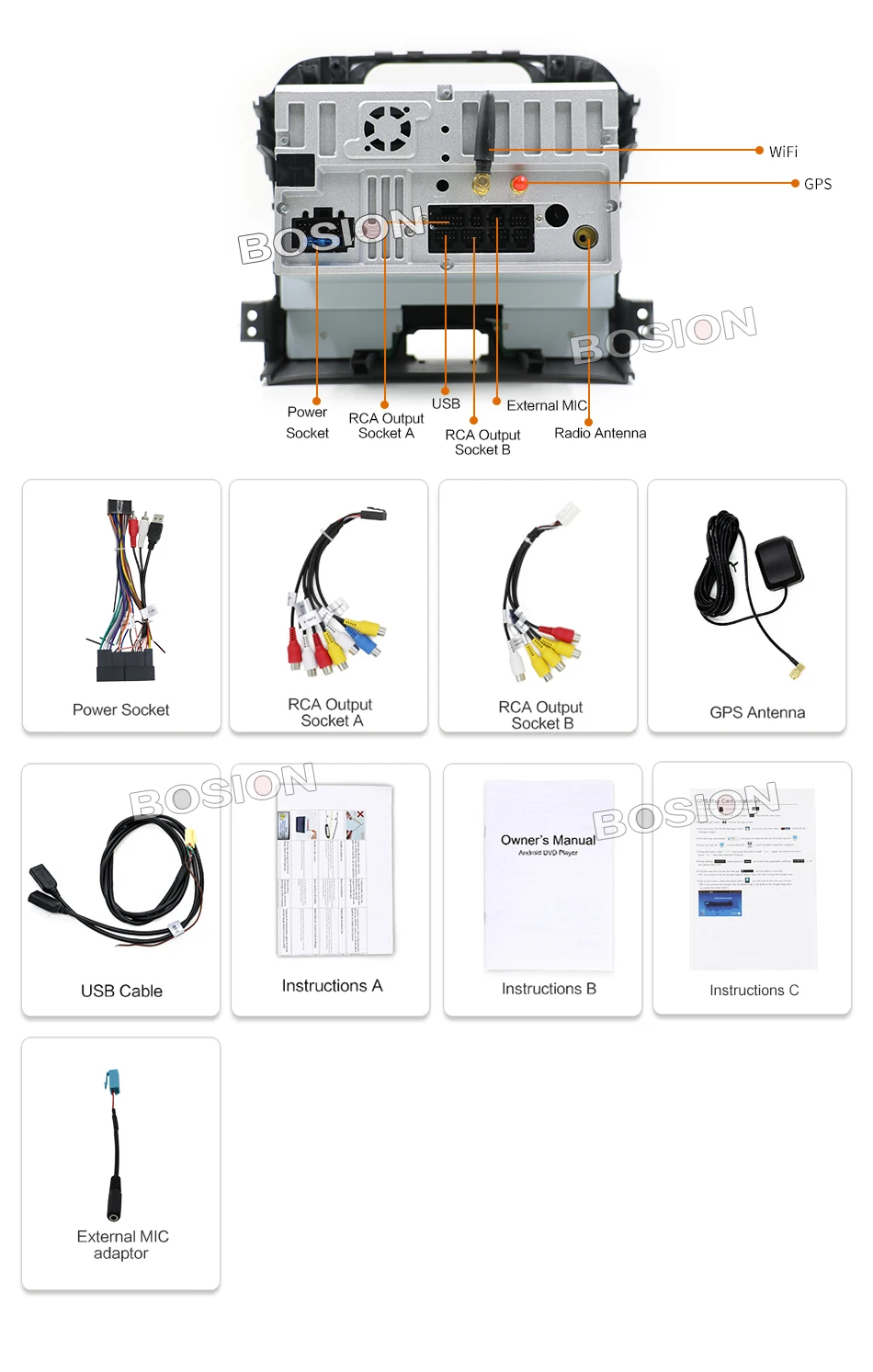 Flash Deal 2 din car radio gps android 7.1 car dvd for kia sportage R 2014 2011 2013 2015 car multimedia player with wifi bluetooth 3