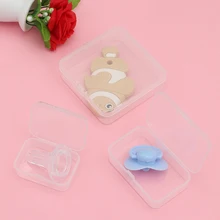 3 шт./компл. для маленьких детей портативный младенческой соски колыбели чехол держатель коробка хранения ясно путешествия мА