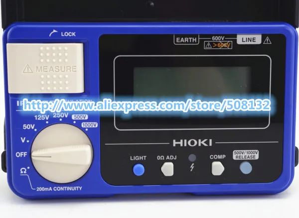 HIOKI IR4056 20 5 диапазонный от 50 до 1000 в цифровой тестер сопротивления изоляции!|insulation