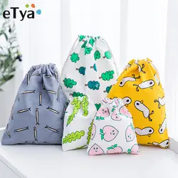 ETya Туристическая сумка со шнурками портативный одежда упаковка для обуви органайзеры сумки Детские куклы набор игрушек для домашнего