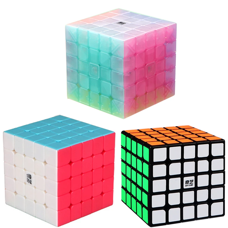 Нео Куб 5x5x5 Cubo Magico Qiyi Qizheng S волшебный куб 5x5 антистрессовый Куб 5 на 5 игрушки для детей