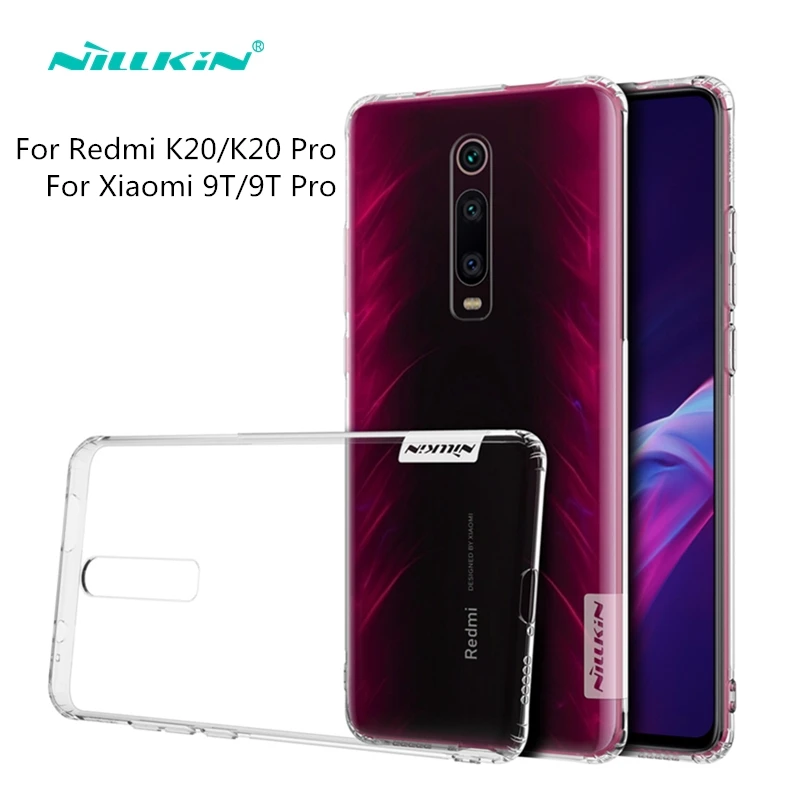 

NILLKIN For Redmi K20 / K20 Pro Case Cover Transparent Clear Soft TPU Silicone Back Cover For Xiaomi Mi 9T / 9T Pro Case
