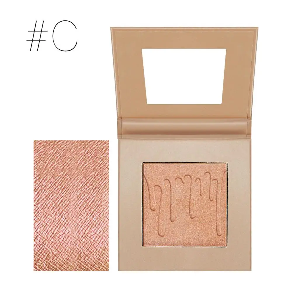 3 Макияж Highlighter палитра пудры светящийся набор Брендовое подчеркивание контура бронзатор косметика для красоты макияж 6 цветов - Цвет: 3