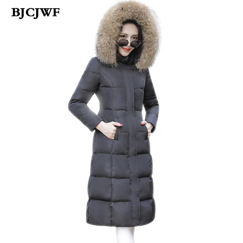 New Women Winter Coats Casual Long Cotton Parka Women
