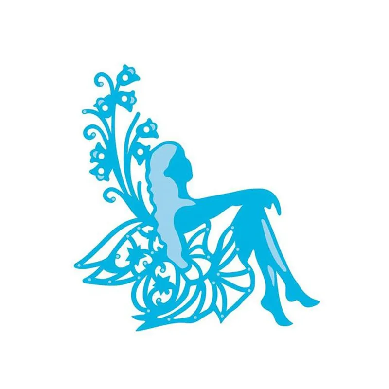 

DiyArts 1 Pcs/lot Metal Cutting Dies Scrapbooking For Card Making DIY Embossing Cuts New Craft Seated Elf