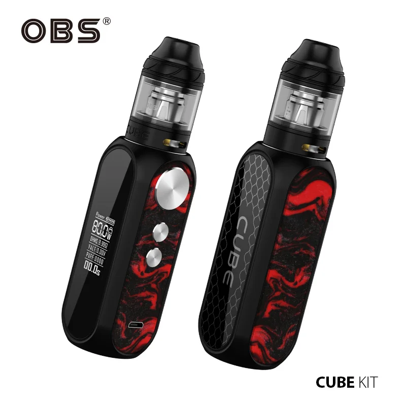 2019 оригинальный комплект OBS CubeKit с сеточным баком 3000 мАч 80 Вт максимальный выход и