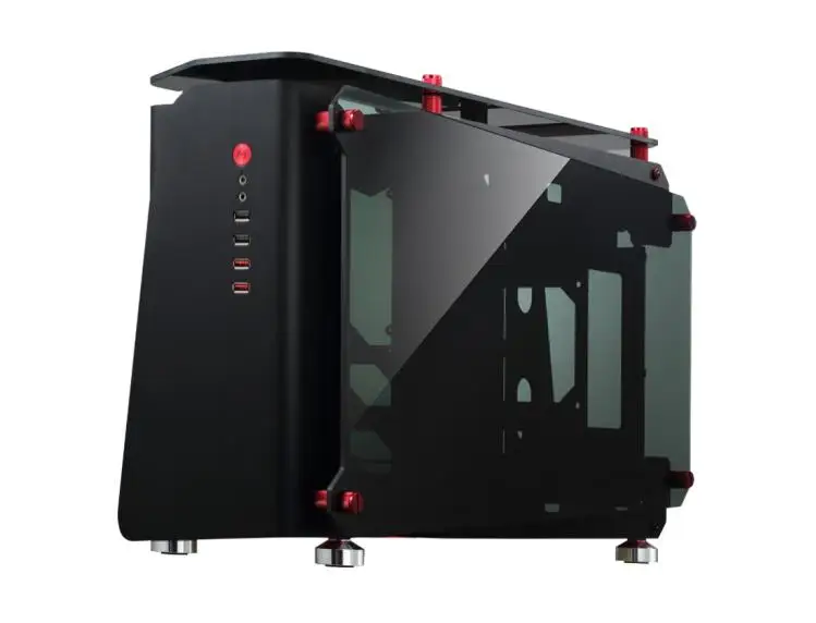 JONSBO MOD1 MINI ITX шасси (Все алюминиевая коробка/3 0 мм толщина алюминиевой пластины + 5