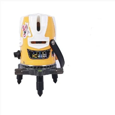 

8 lines 1 point (4V4H1D) Cross line laser level rotary laser level Horizontal+spot tripod