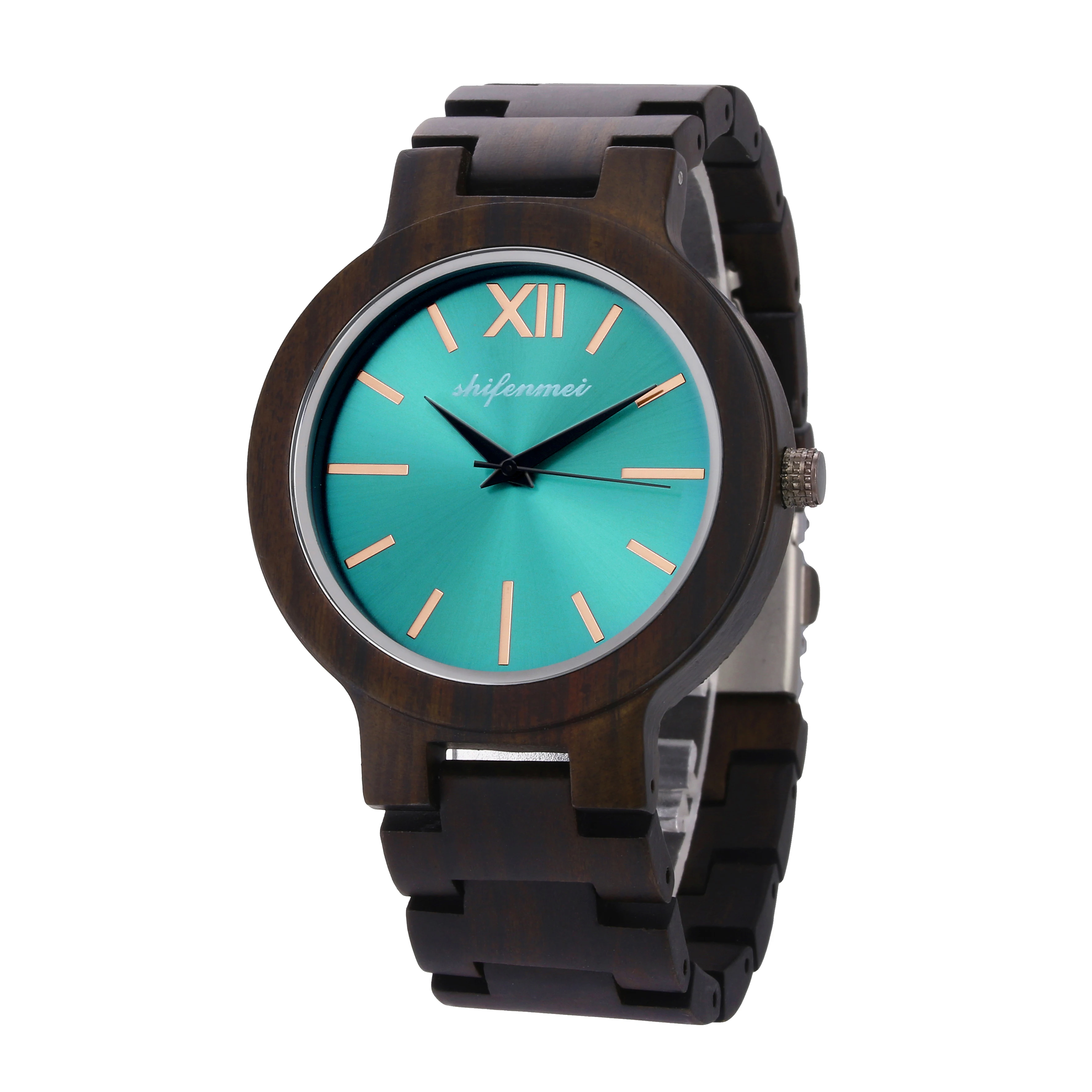 

Men's Quartz Watches Stainless Steel wood watch men reloj hombre marca de lujo women clock unisex watches