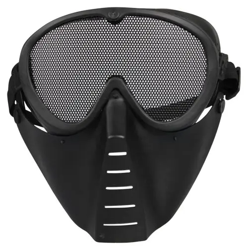 Маска airsoftmaske Пейнтбол Gotcha черный