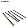 5pcs 40 Pin Connector Header Round Needle 1x40 Golden Pin Single Row Male 2.54mm Breakable Pin Connector Strip Free shipping ► Photo 2/6