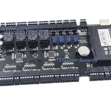 IP панель управления доступом к двери TCP IP и RS485 zk c3-400 встроенный вспомогательный вход и выход четыре двери