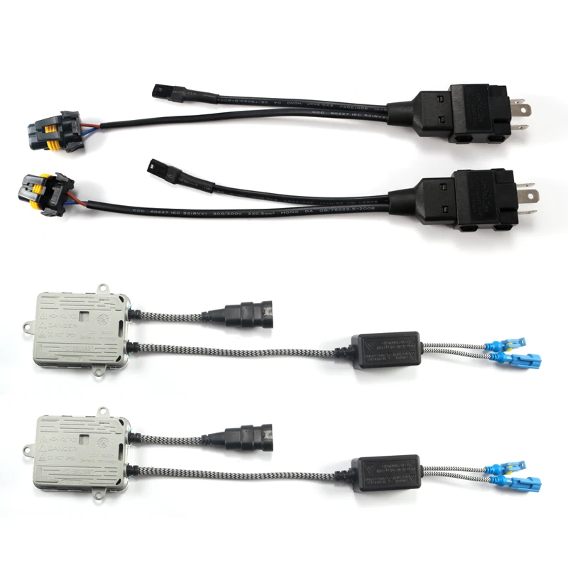 AILEO Ксеноновые лампы для автомобильных фар HID h4 ксеноновые без потерь двойные