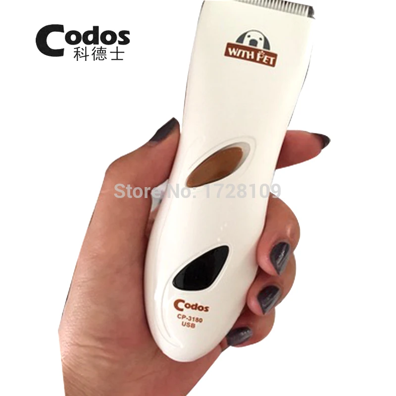 

Professional USB Charge CP-3180 Pet Dog Hair Trimmer Electric Haircut Shaver Rechargeable Teddy Dog Grooming Clipper