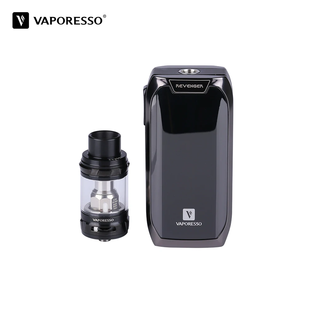 Original Vaporesso Revenger with 220W Vape Mod NRG Tank Mesh Drip Tip Revolutionary IML Design Electronic Cigarette