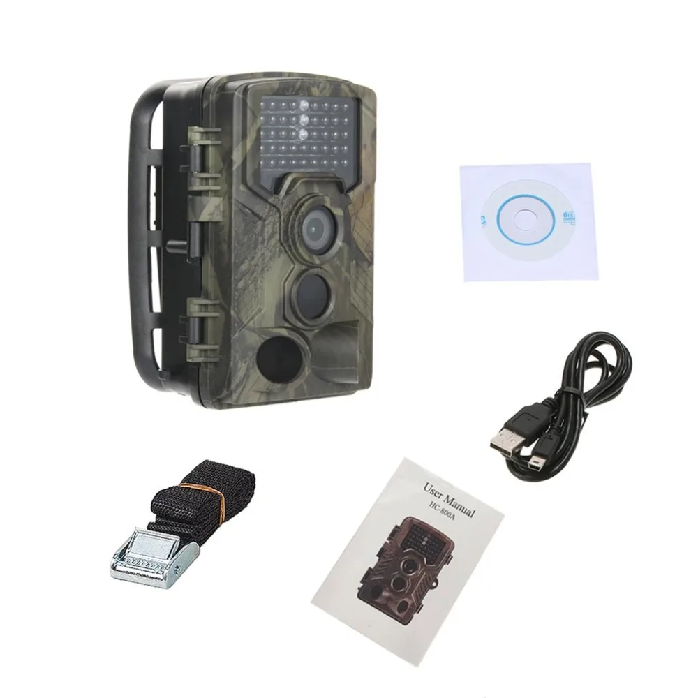 

HC-800M 2G Hunting Trail Camera Wild Camera GPRS Night Vision for Animal Photo Traps Hunting Camera Built-in 2.0" TFT