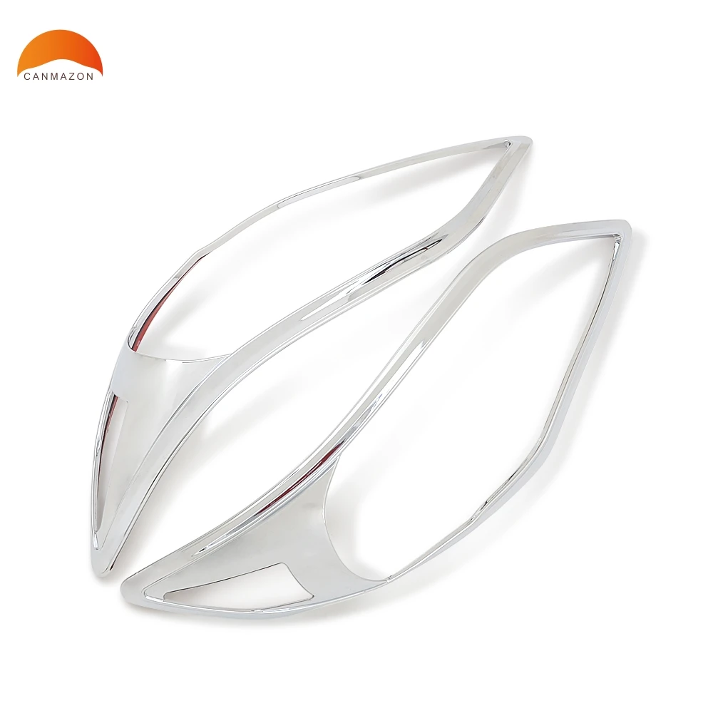For Toyota Corolla 2011 2012 2013 ABS Chrome Front Headlight Lamp Cover