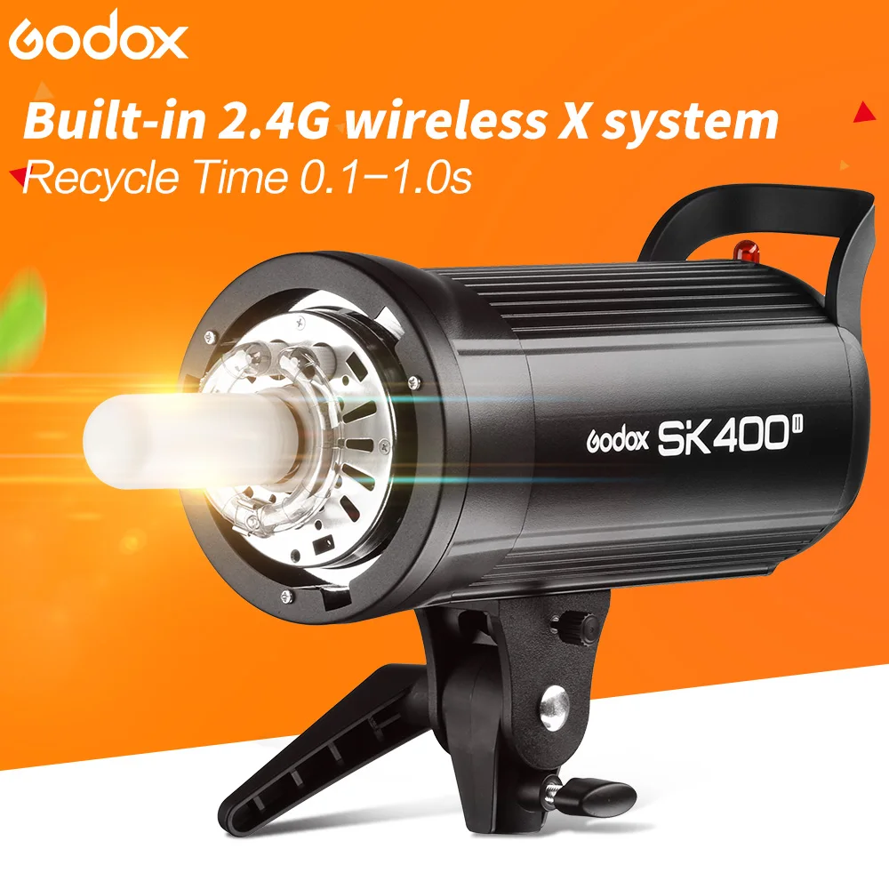 Godox Вспышка SK400II Профессиональная студия Flash SK Series 110V/220V Мощность Max 400W GN65 со