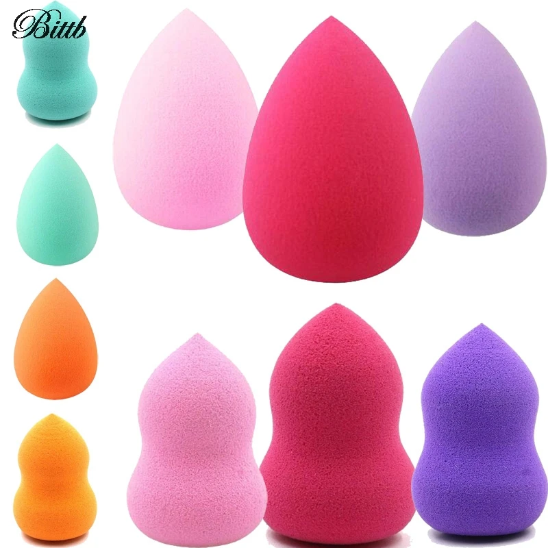 

Bittb 1PC Latex Free Makeup Sponge Cosmetic Puff Maquiagem Beauty Essentials Powder Foundation Puffs Makeup Tools Accessories