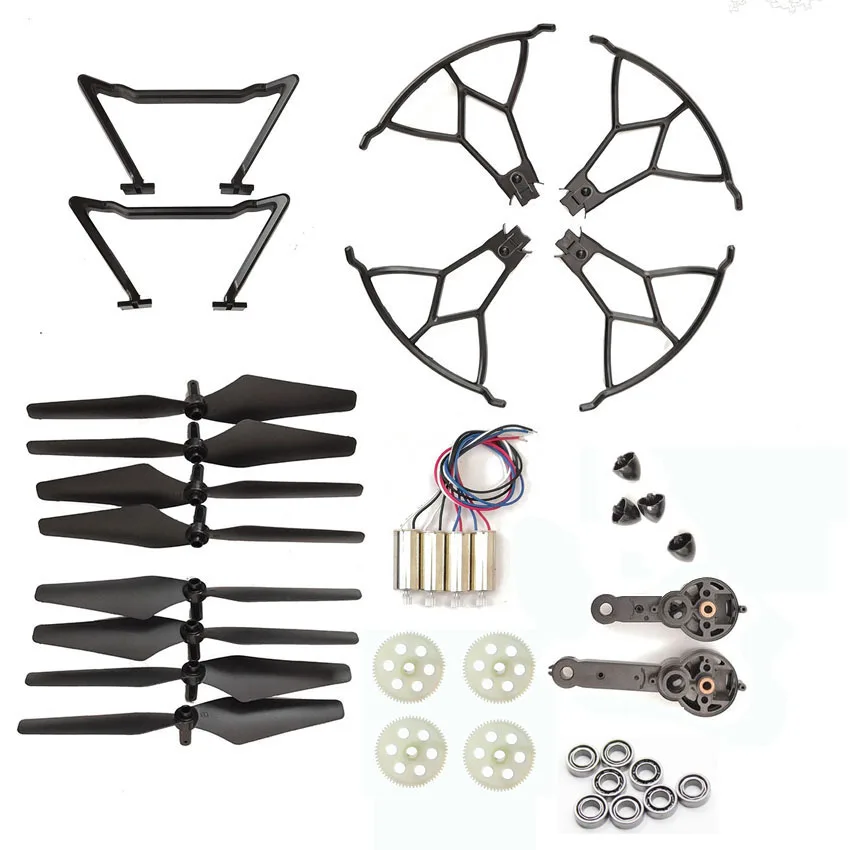 Складной селфи KY601S RC drone запасные части лопасти и двигатель двигатели KY601S|Детали