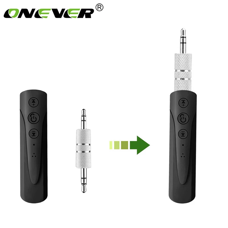 

Onever Stereo 3.5mm Blutooth Wireless for Car Music Audio Bluetooth Receiver Adapter Aux For Headphone Reciever Jack Handsfree