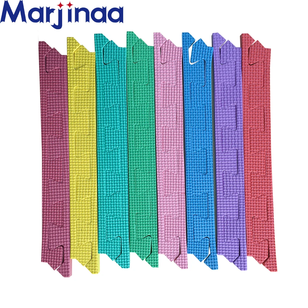 

EVA New edges FOR FOAM MATS edge random color Exercise GYM Puzzle Soft Floor Kids Play Room