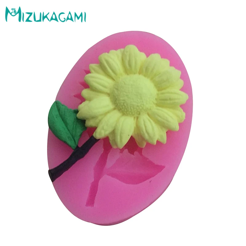 3D Sunflower Shaped Flower Cake Silicone Mold West Point Kitchen Baking Decorating DJ-00906 | Дом и сад