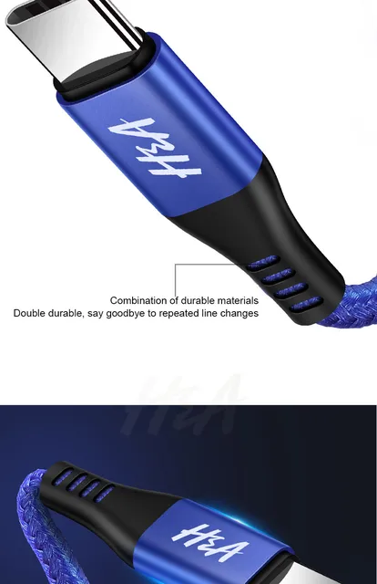 H amp A przewód USB typu C szybka ładowarka dane synchronizacja typu C przewód do Samsung S9 S8 Note 9 8 Huawei Honor telefon USB ładowarka tanie tanio Odwracalne Typ C H amp A przewód USB typu C szybka ładowarka dane synchronizacja typu C przewód do Samsung S9 S8 Note 9 8 Huawei Honor telefon USB ładowarka tanie tanio Odwracalne Typ C