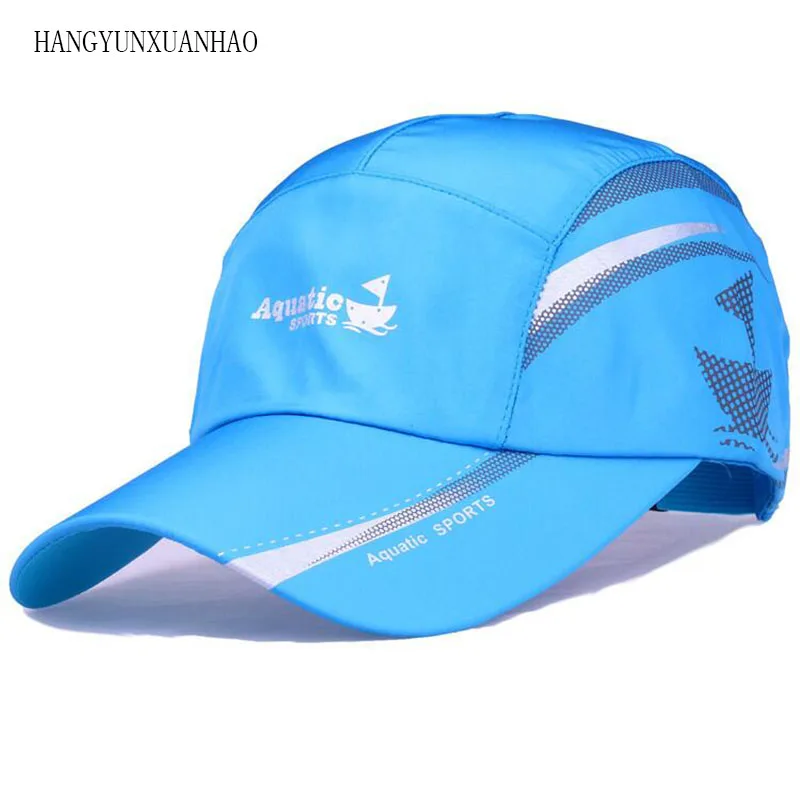 

HANGYUNXUANHAO 2019 Fashion New Summer Baseball Cap Men Breathable Quick-Drying Mesh Hats Women Sunshade Caps