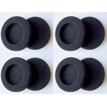 10 шт./лот, черный Диаметр, 5 см, пенопластовые амбушюры, амбушюры, чехлы, подушки, губчатые Чехлы, сменные амбушюры для наушников, MP3, MP4