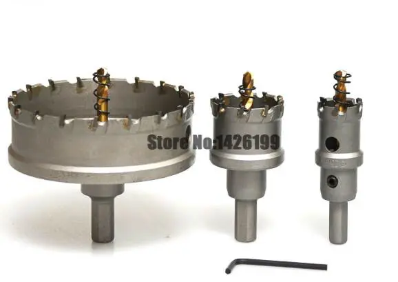 

1pcs 14MM-100MM Carbide Tip Bit Metal Cutter Cutting Hole Saw Set Holesaw,Carbide Drill Bit Set(20/30/40/50/60/80/90/100mm)