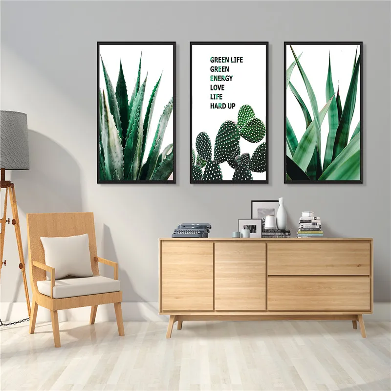 

High-grade brushed metal frame mirror triptych art decorative painting high quality 3 piece set with frame