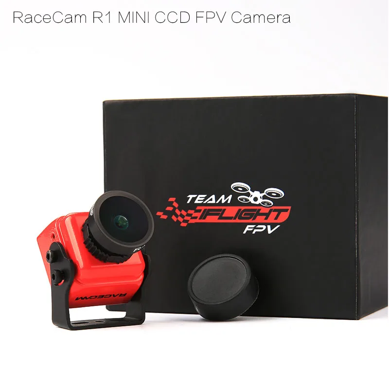

iFlight 600TVL RaceCam R1 MINI CCD FPV Camera with 1/3" CCD Sensor/2.3mm lens PAL/NTSC FPV Camera for FPV Racing Drone kit